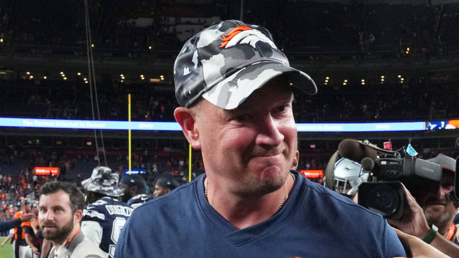Nathaniel Hackett had a tumultuous tenure as Broncos head coach 