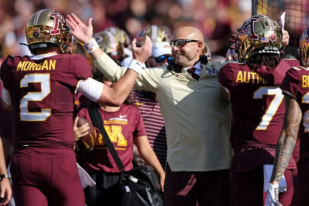 P.J Fleck and Tanner Morgan 