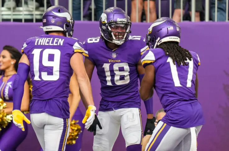 The Vikings will need more production from Adam Thielen and K.J. Osborn in week 2