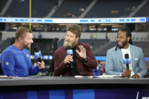 Sean Payton's joined by Richard Sherman and Ryan Fitzpatrick with new gig