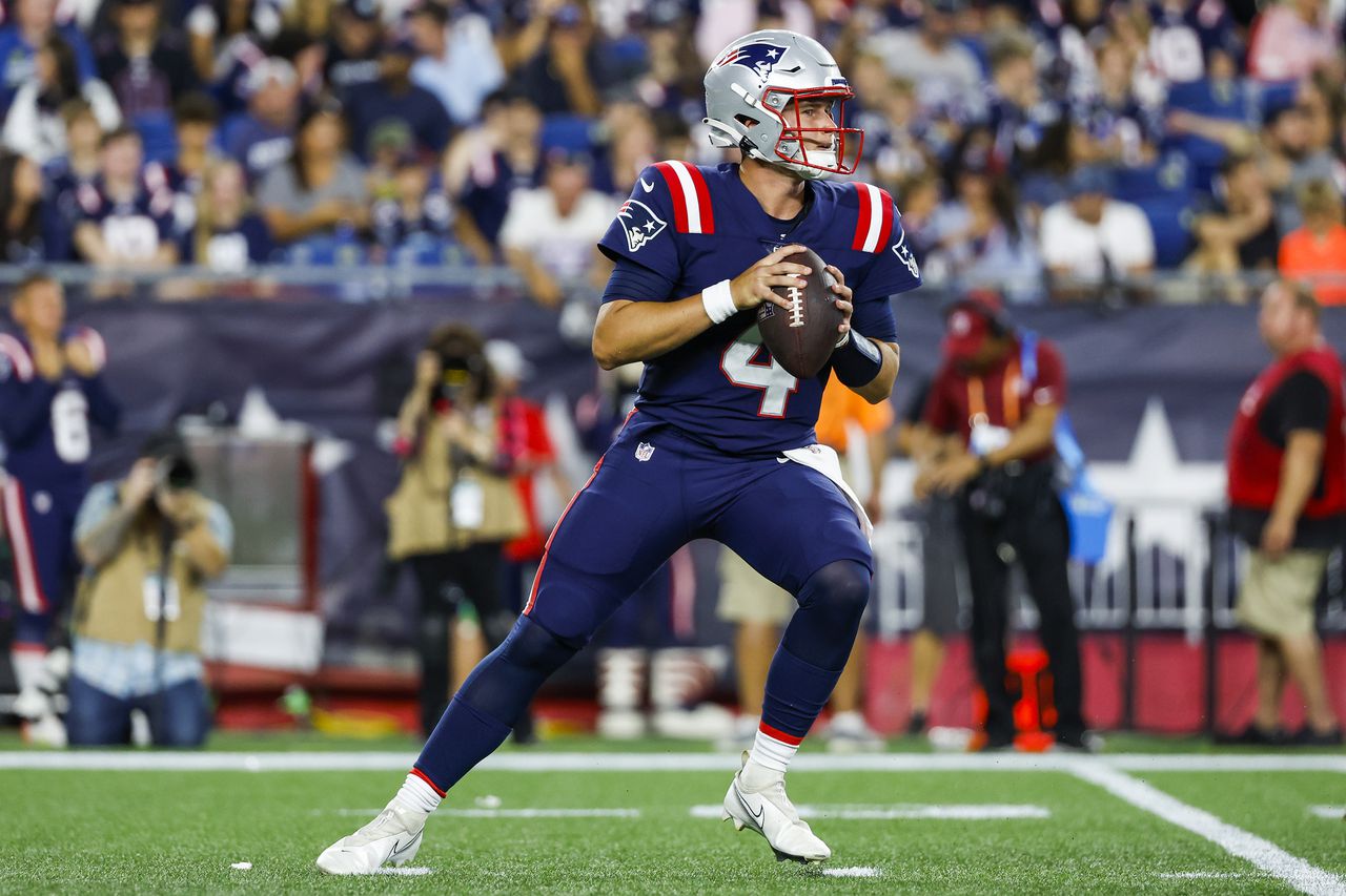 New England's Zappe Passes Initial Test - Gridiron Heroics