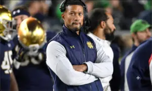 Irish Embarrassed HC Marcus Freeman