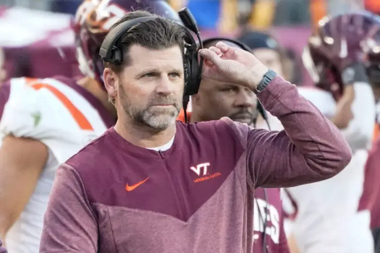 Brent Pry Head Coach Virginia Tech Hokies