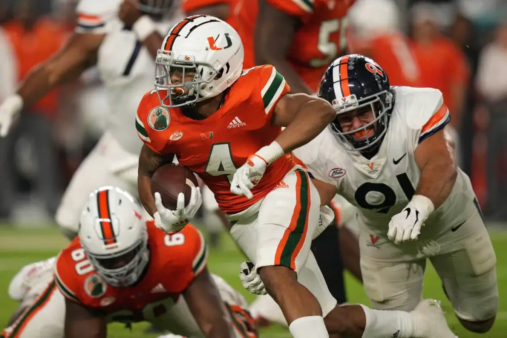 Virginia hosts the Miami Hurricanes, where are the betting lines?