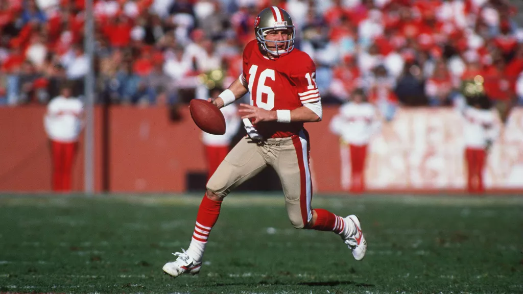 Rams vs. 49ers Joe Montana