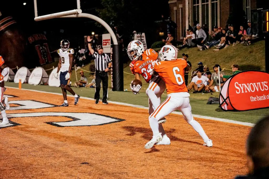 Mercer continues playing its best football since it reinstated the sports nearly a decade ago. It is now 6-1 (Photo courtesy Mercer Athletics)