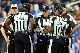 Referees in a circle - nfl week 4