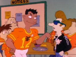 Rugrats - Rocko the football player