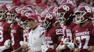 Oklahoma is 9th in the big 12 power rankings 