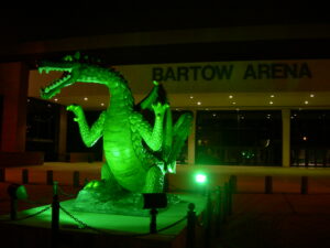 UAB dragon sculpture 