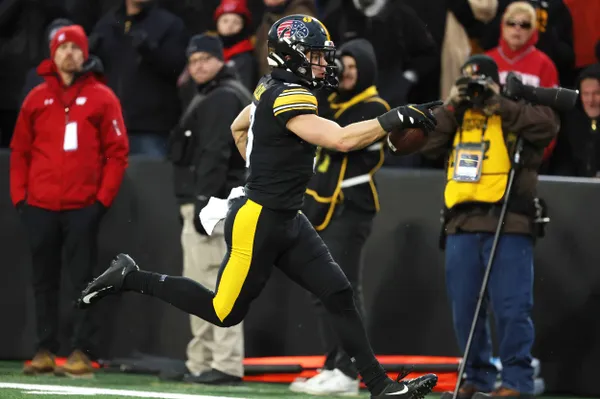 Cooper DeJean Interception Iowa Hawkeyes vs. Wisconsin