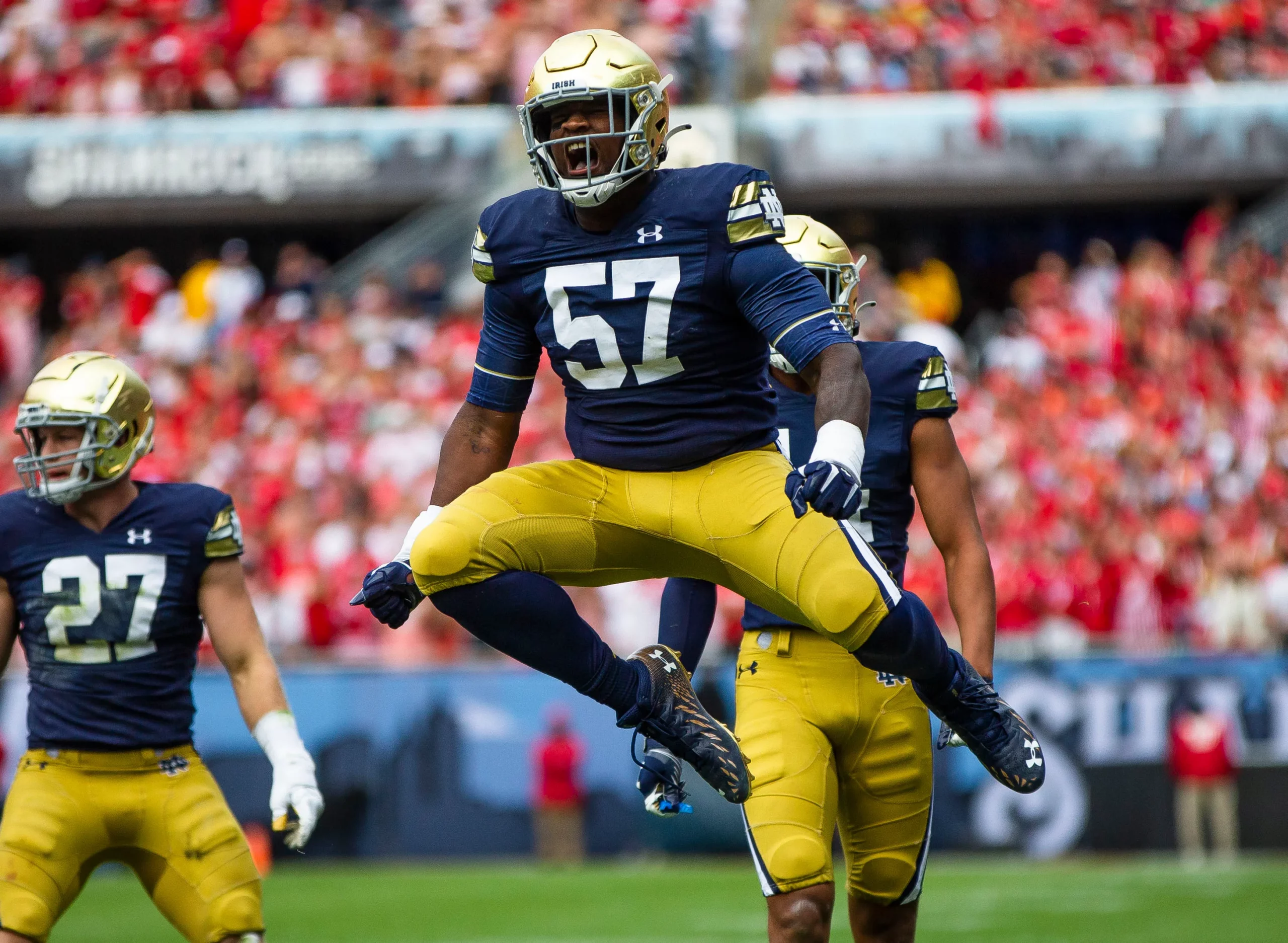 Notre Dame Fighting Irish (Photo Credits: Michael Caterina/South Bend Tribune)