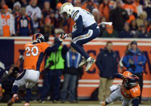 Keenan Allen hurdle