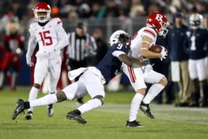 Players in the NFL Combine