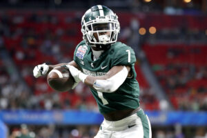 Jayden reed is one of Michigan State Top 5 NFL Draft Prospects 