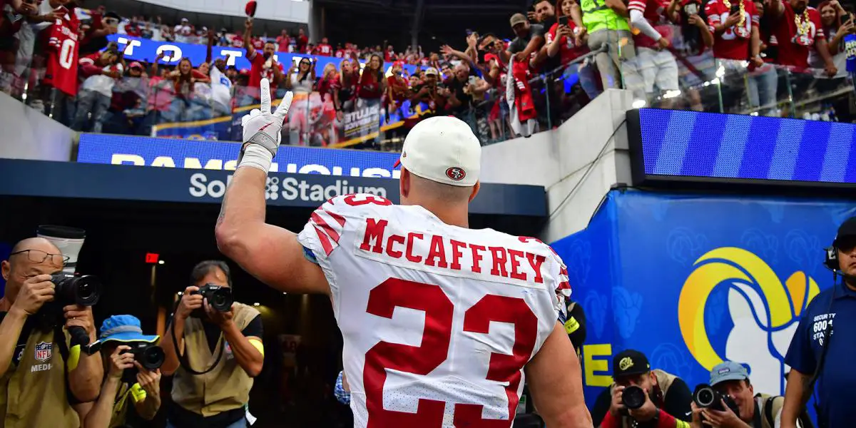 mccaffrey jersey 49ers