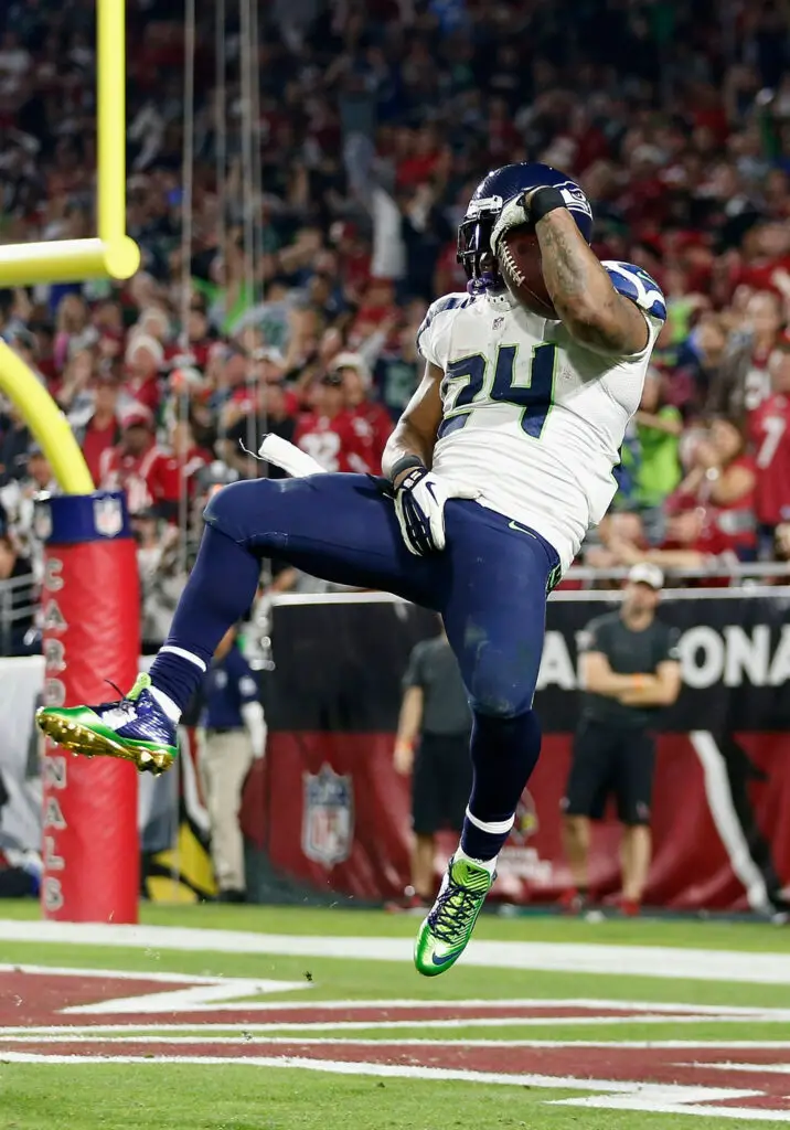 Marshawn Lynch Celebration