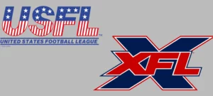 USFL XFL Logos