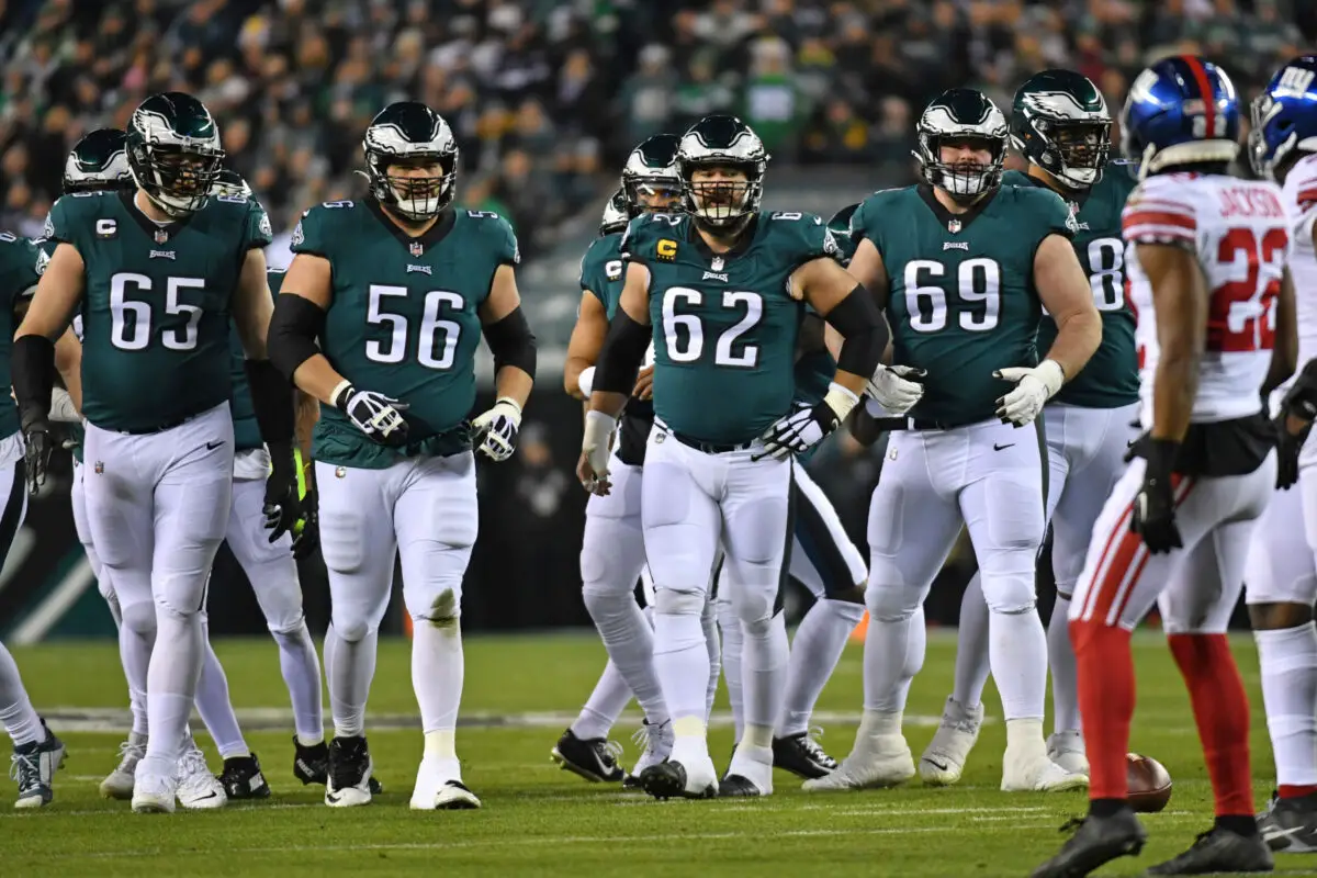 Philadelphia Eagles Landon Dickerson NFL playoff scenarios