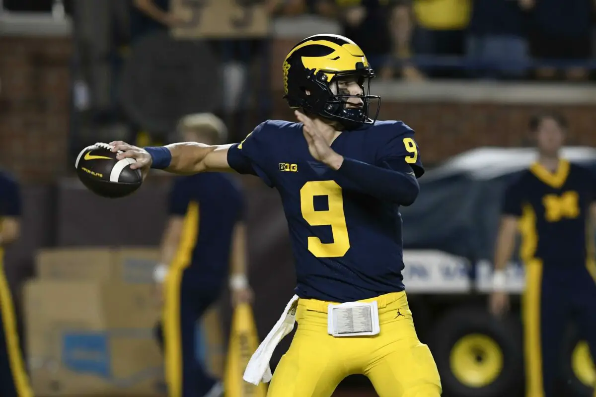 Michigan QB JJ McCarthy Kirk Campbell