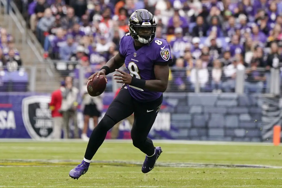 Will Lamar Jackson break NFL Record for most rushing yards by a quarterback in 2023?