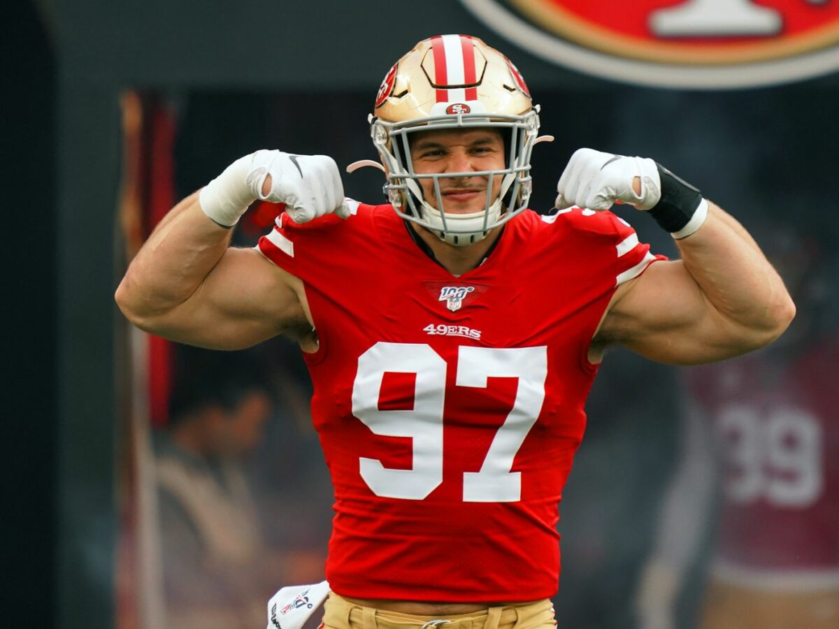 San Francisco 49ers Nick Bosa raves about Justin Hargrave