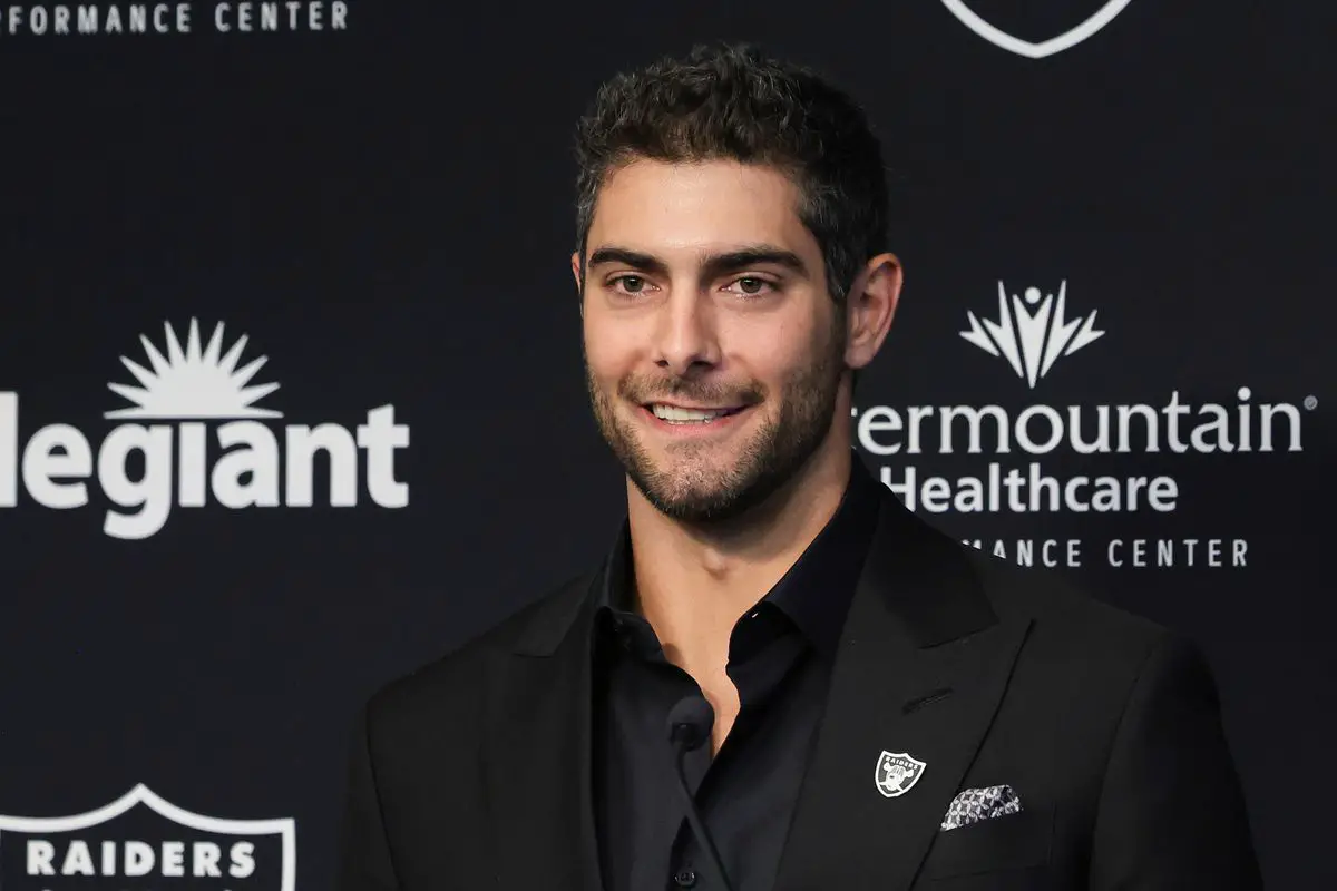 Raiders QB Jimmy Garoppolo on Trey Lance's trade to Cowboys: 'He's