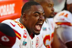 Chris Jones, a Kansas City Chiefs star, 'likes' the Cowboys' trade proposal  during a contract standoff. - Terrace fish chips NYC