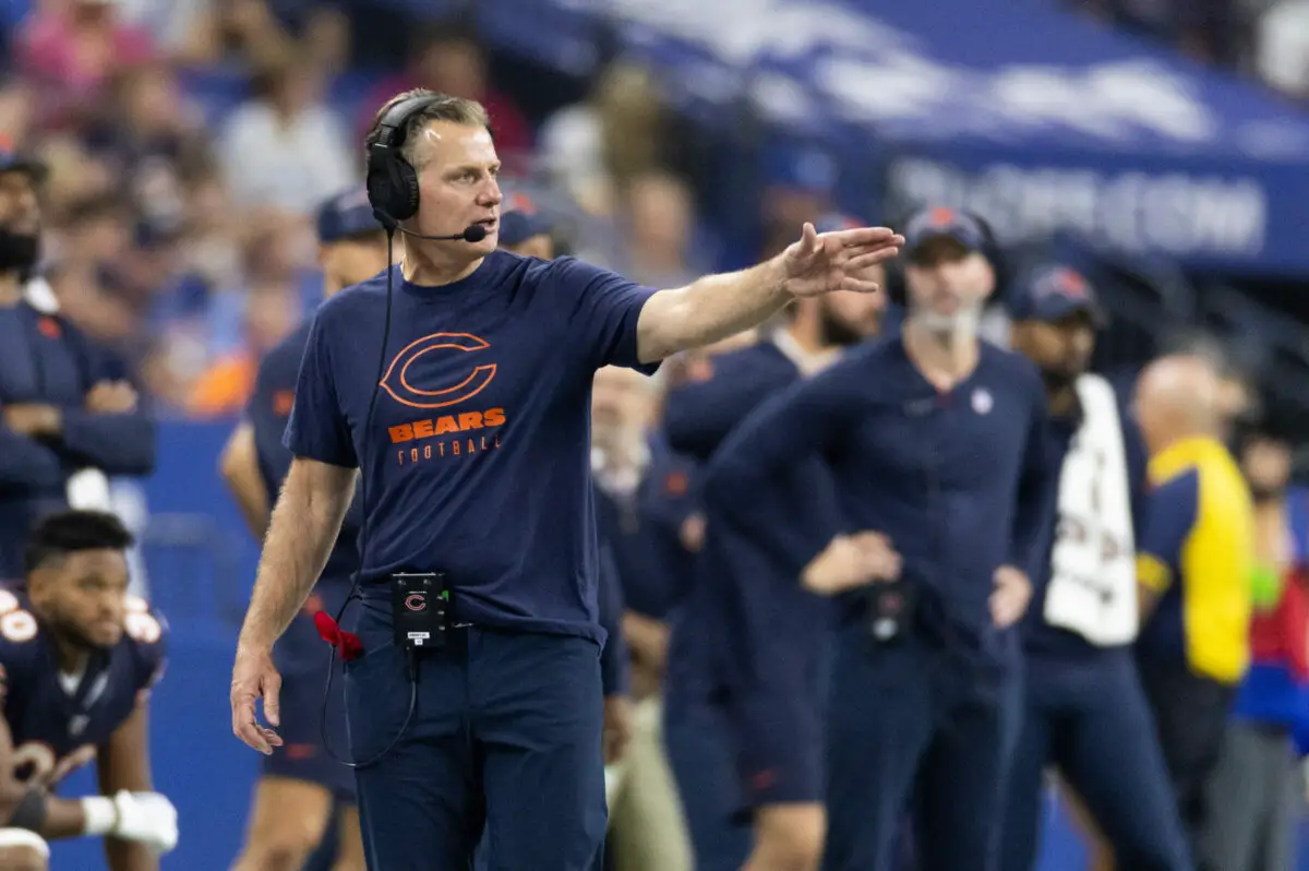 chicagobears HC Matt Eberflus has a message for Bears fans