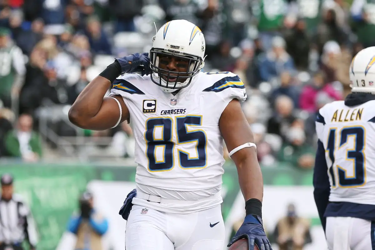 Los Angeles Chargers Antonio Gates Hall of Fame