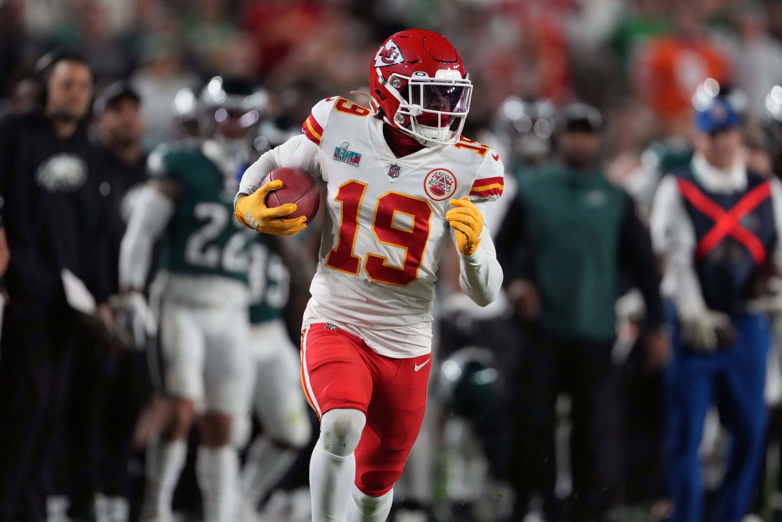 KC Chiefs' L'Jarius Sneed, Kadarius Toney vs. Detroit Lions