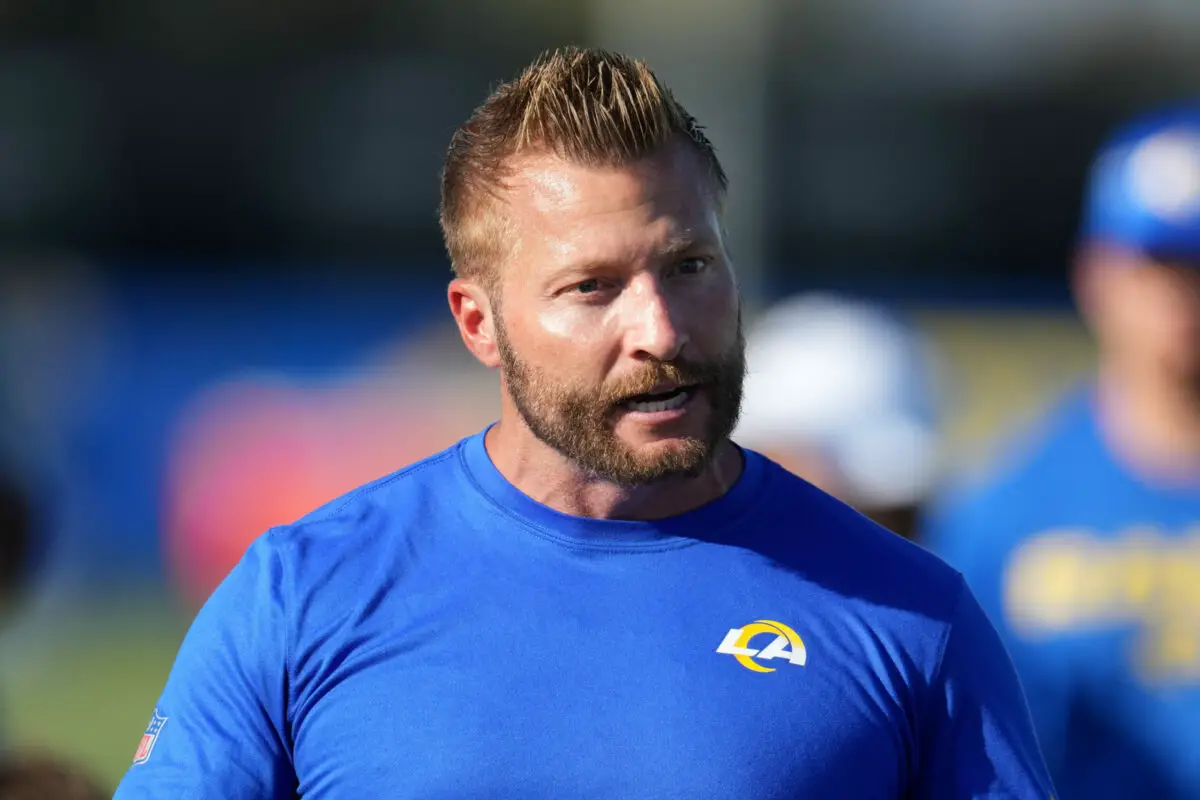 Sean McVay's Brutally Honest Take On Akers Trade To Vikings