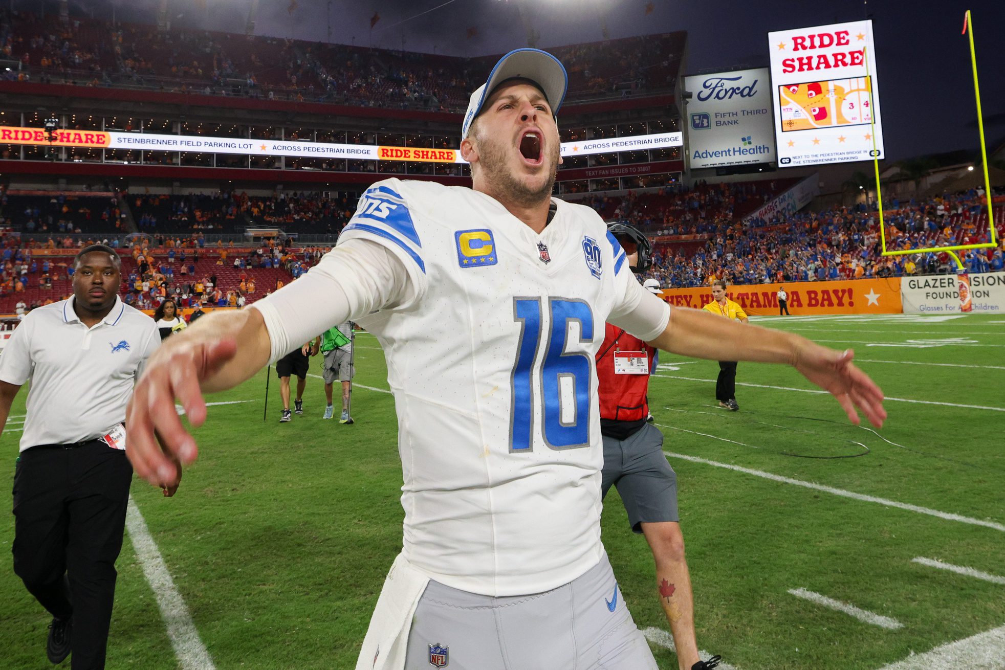 2023 Detroit Lions quarterback Jared Goff Detroit Lions Playoff