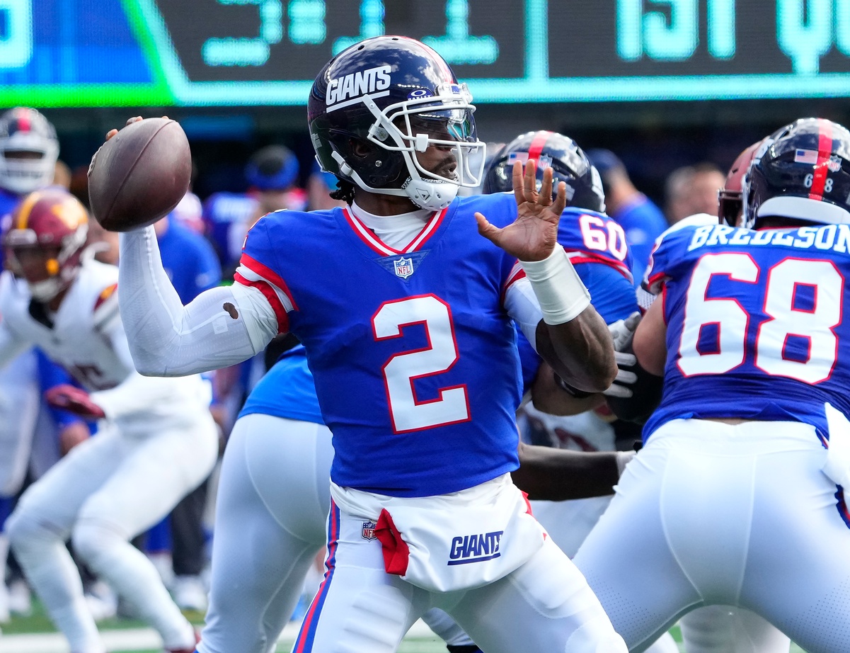 Tyrod Taylor New York Giants NFL quarterback