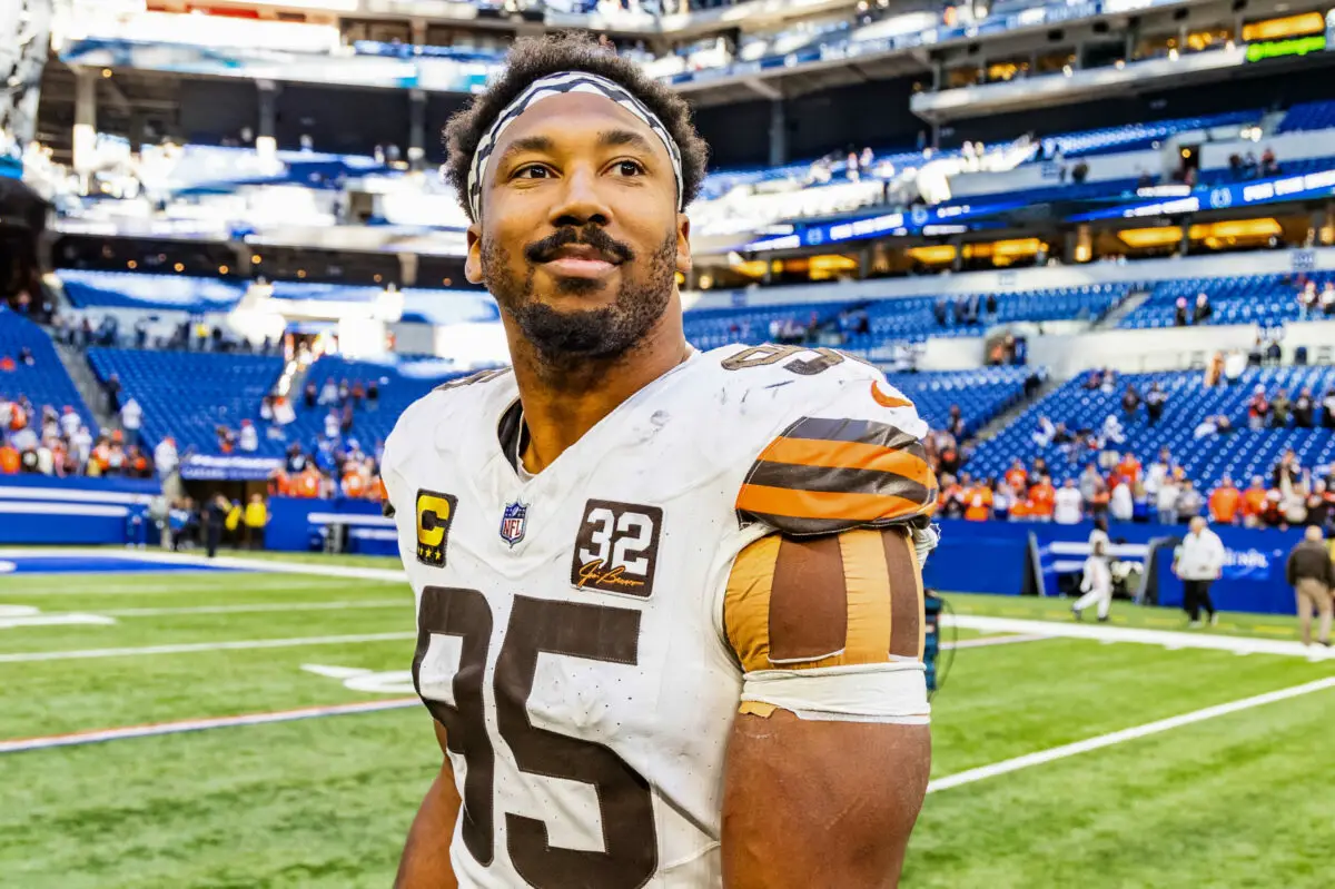 Cleveland Browns Myles Garrett buys minority stake in Cleveland Cavaliers