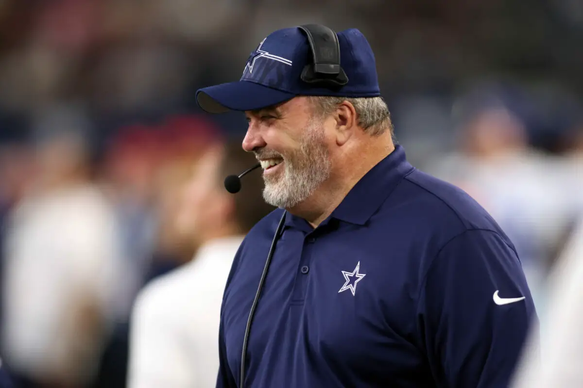 Dallas Cowboys head coach Mike McCarthy has to be happy about a healthy offensive line