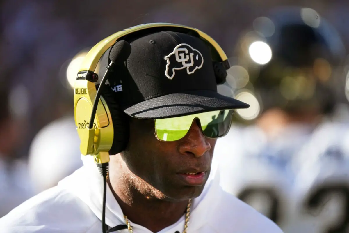 Colorado Buffaloes HC Deion Sanders is not a fan of late games