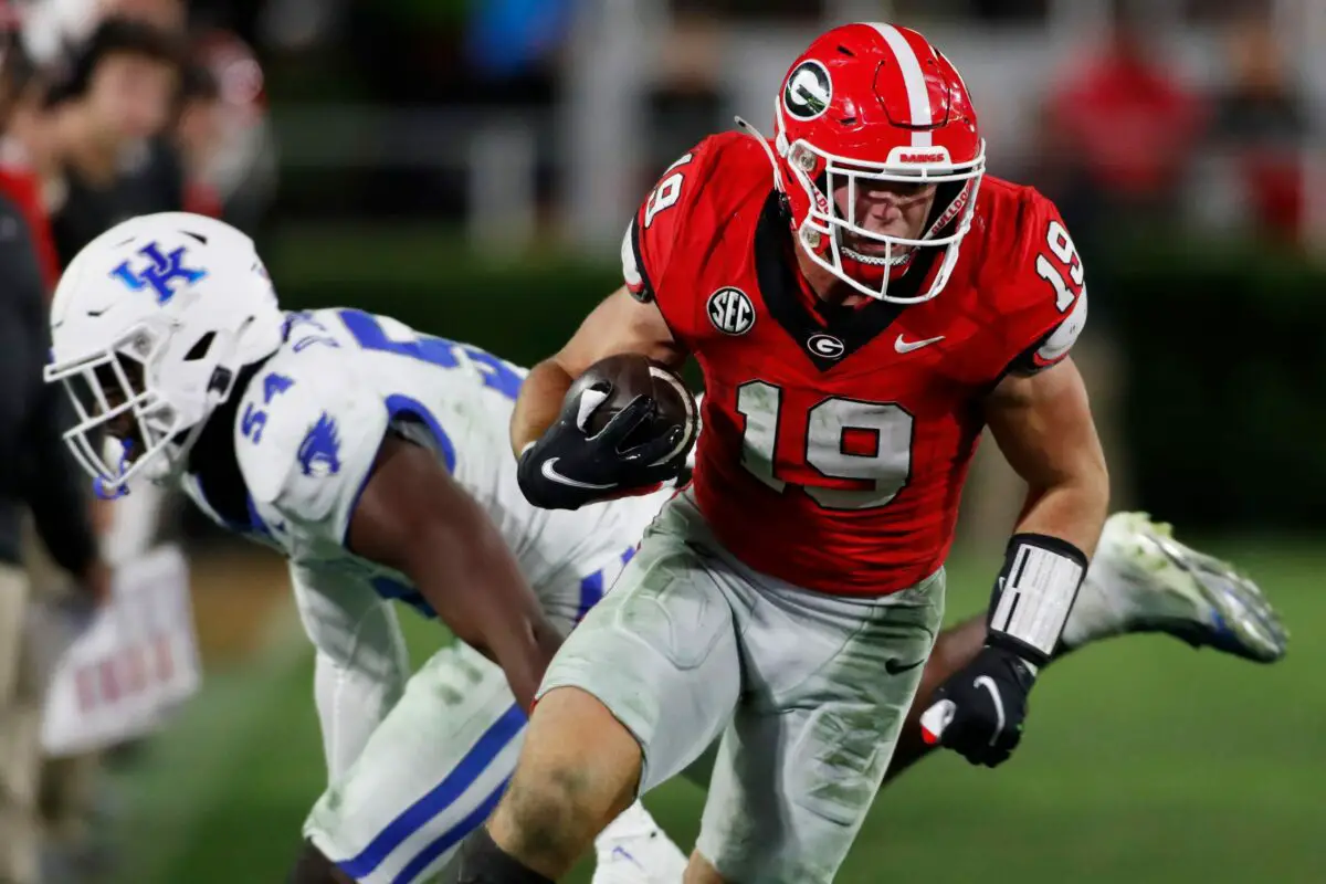 Georgia Bulldogs tight end Brock Bowers Orange Bowl 