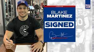 New York Giants, Blake Martinez