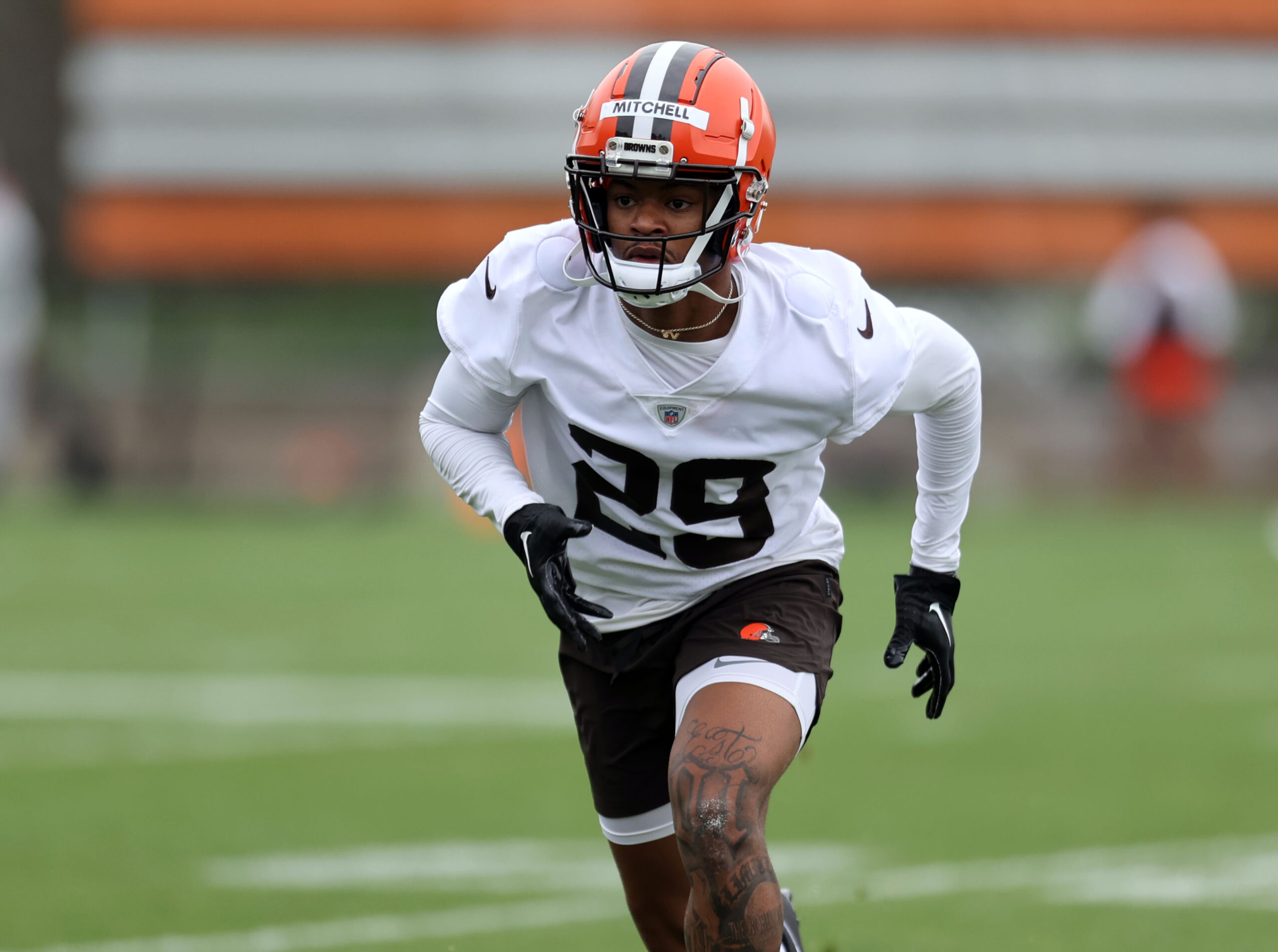 Cleveland Browns rookie cornerback Cameron Mitchell may have to fill in for Greg Newsome II against the Cardinals.Joshua Gunter, cleveland.com