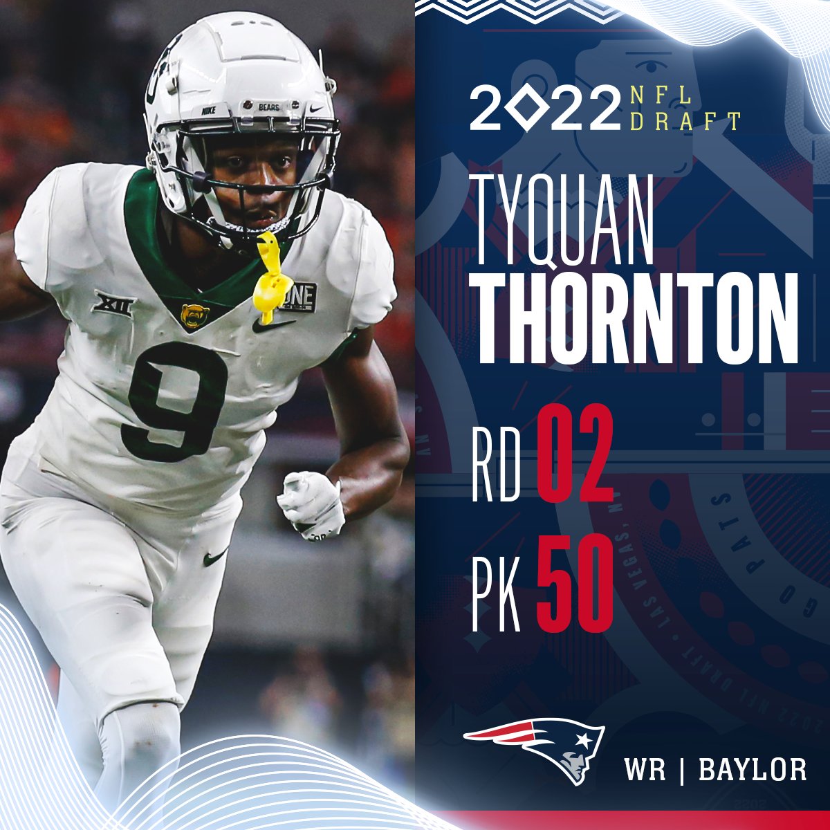 New England Patriots, Tyquan Thornton
