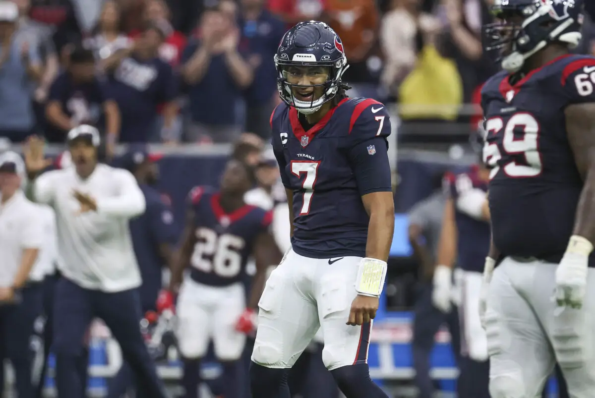 Houston Texans rookies CJ Stroud and Will Anderson Jr. receive high marks at the midseason point