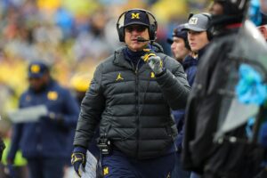 Michigan Wolverines Jim Harbaugh comes to an agreement with the Big Ten