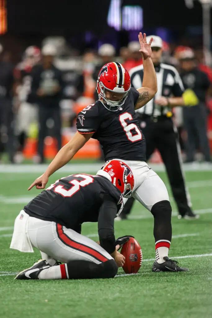 Falcons Kicker Hits 90 Record GridIron Heroics