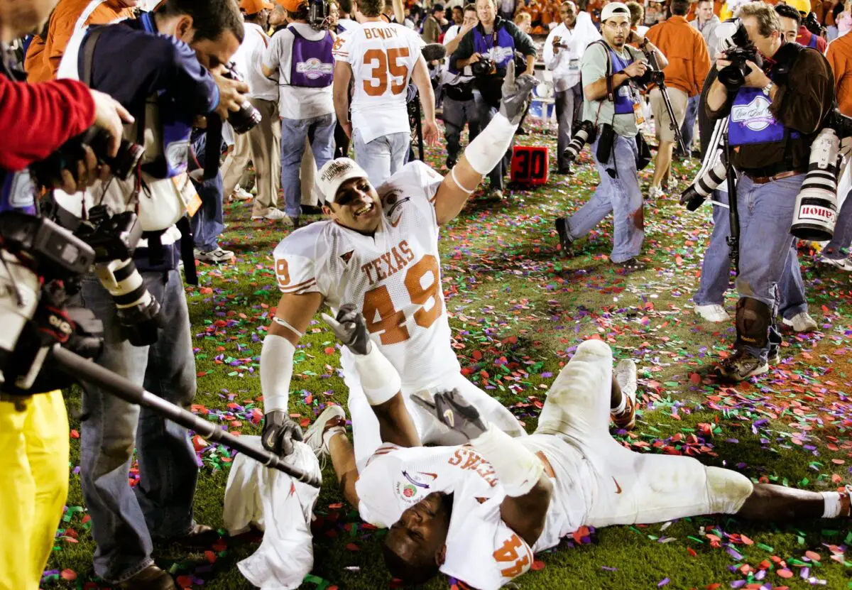 Texas Longhorns Rose Bowl