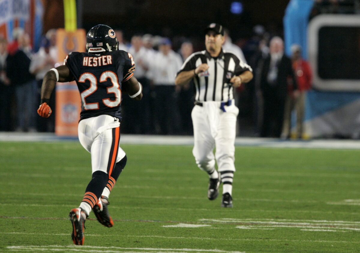 Chicago Bears Devin Hester Super Bowl