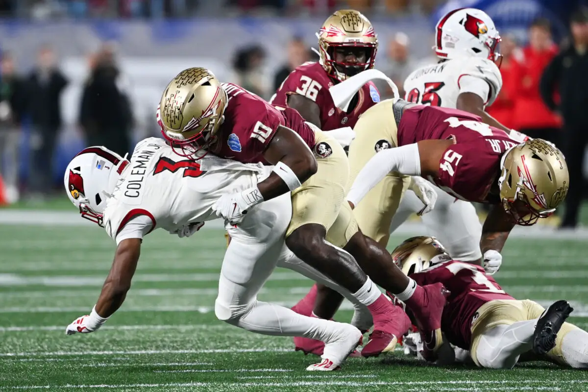 Florida State has more than 25 bowl game opt outs.