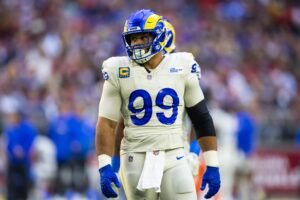 NFL Los Angeles Rams New Orleans Saints aaron donald