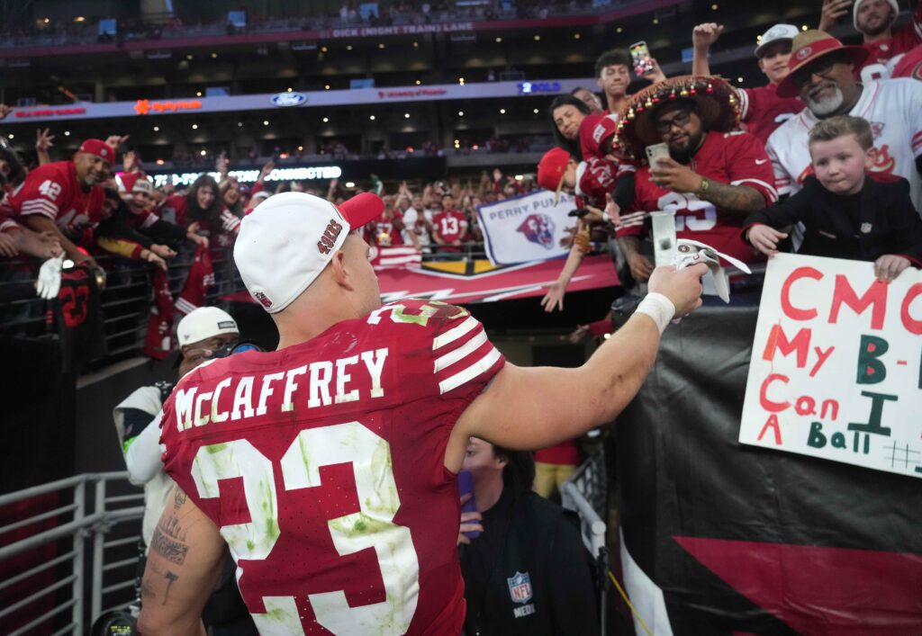 Christian McCaffrey, San Francisco 49ers pro bowl super bowl