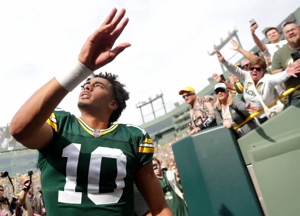 Jordan Love comments on a possible contract extension with the Green Bay Packers